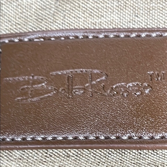 Bella Russo Brown & Tan Men's Bag Set - Picture 2 of 8